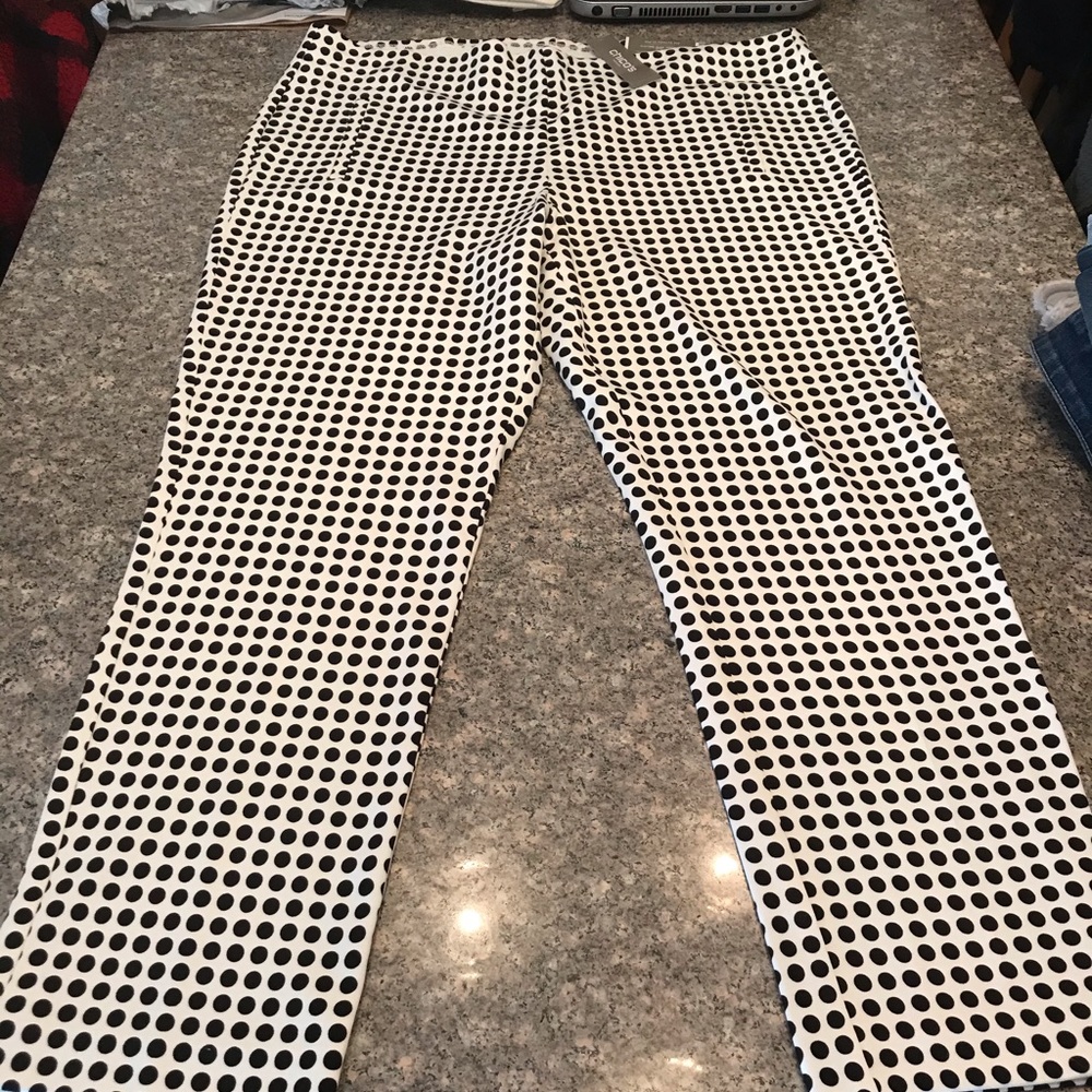 Chico polka dot pants